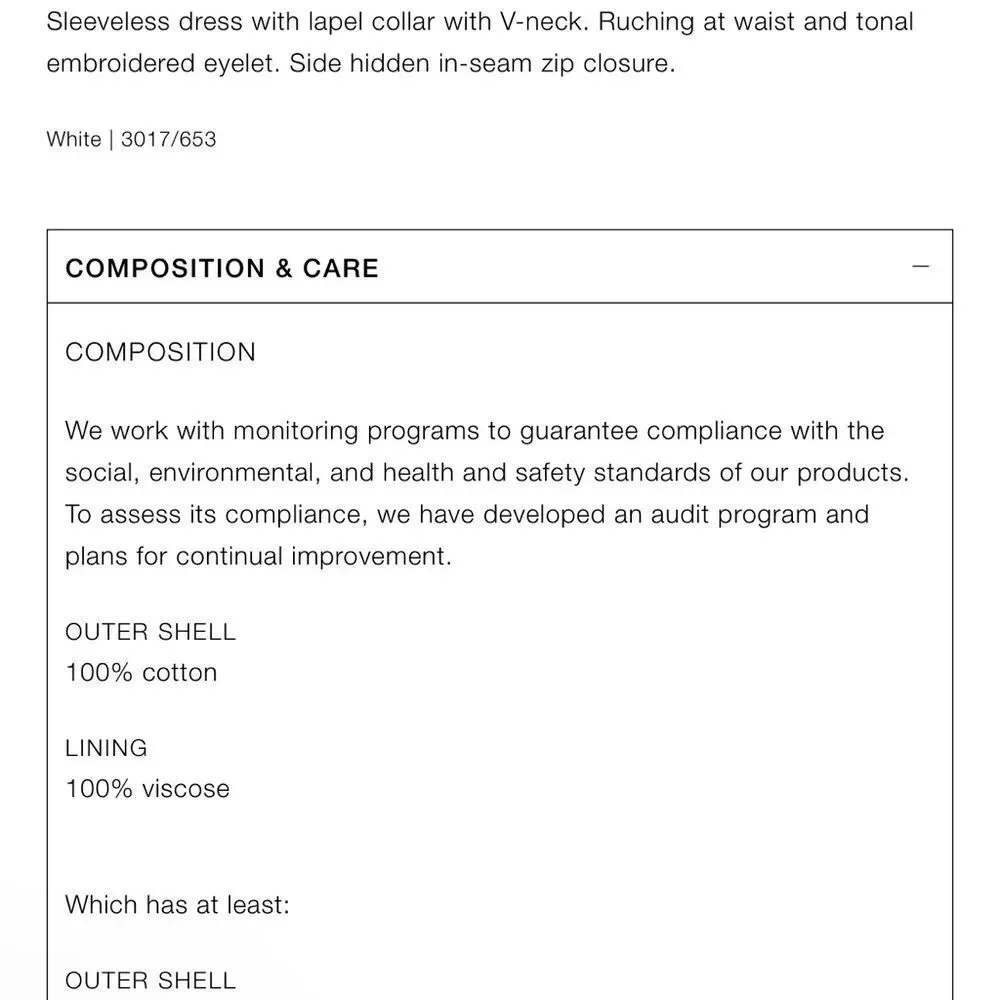 NWT Zara White openwork Eyelet Embroidered Midi Dress - Picture 9 of 9